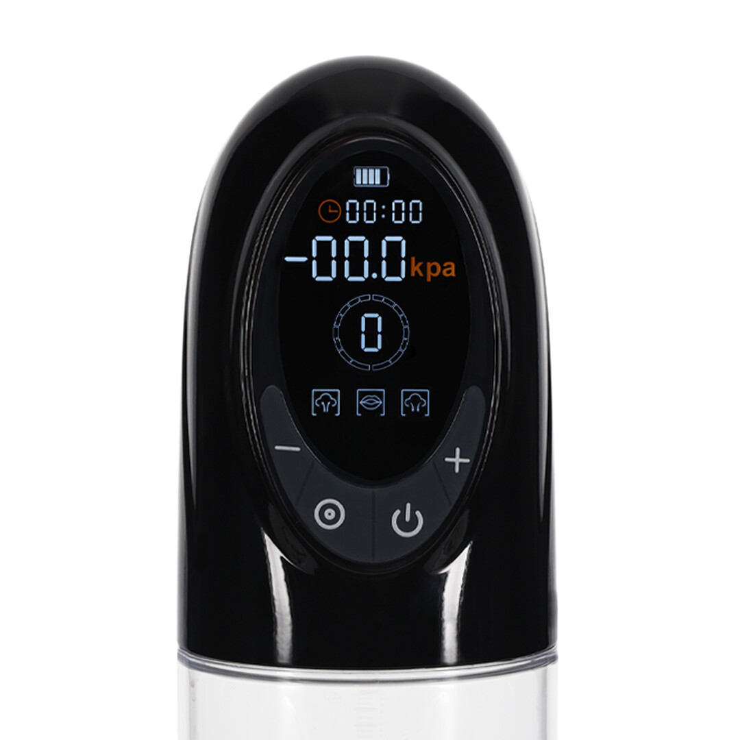 Pumped by shots CyberPulse - Automatische Waterdichte Penis Pomp - Zwart (8714273059543)