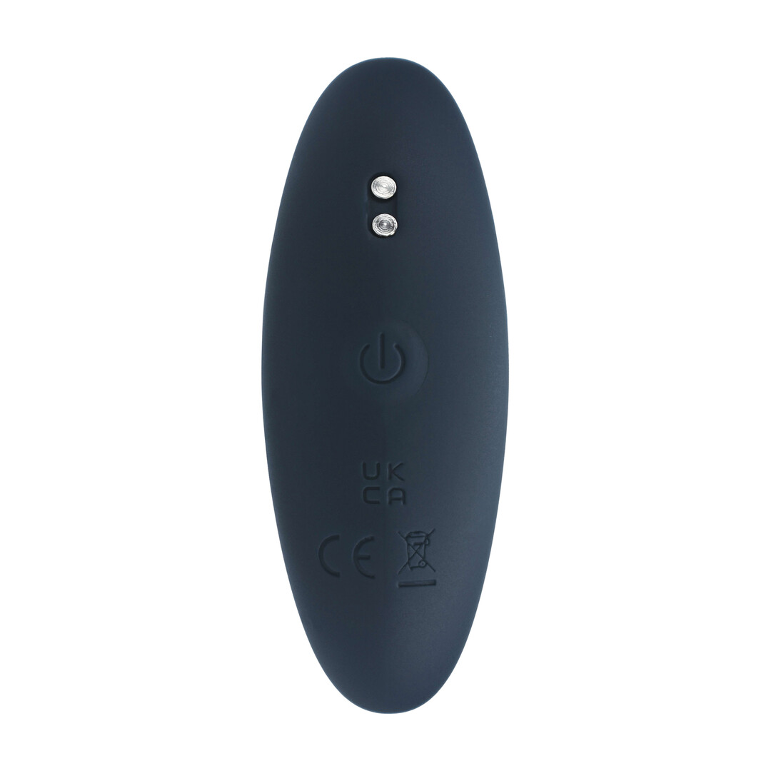 Levelz by shots Vibrerende Siliconen Prostaat Stimulator Anale Plug - S - Zwart (8714273067432)