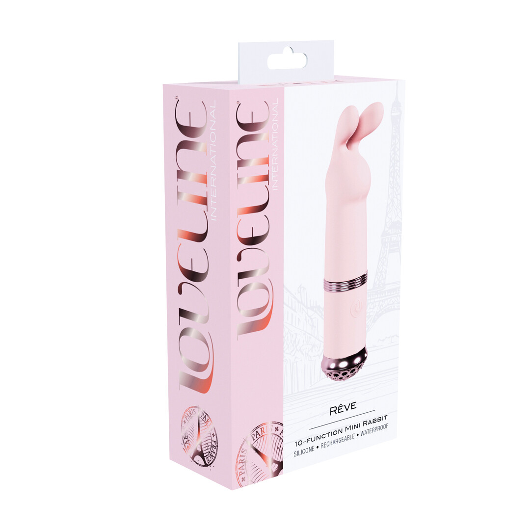 Loveline by shots Reve - Mini Konijn - Roze (8714273058645)