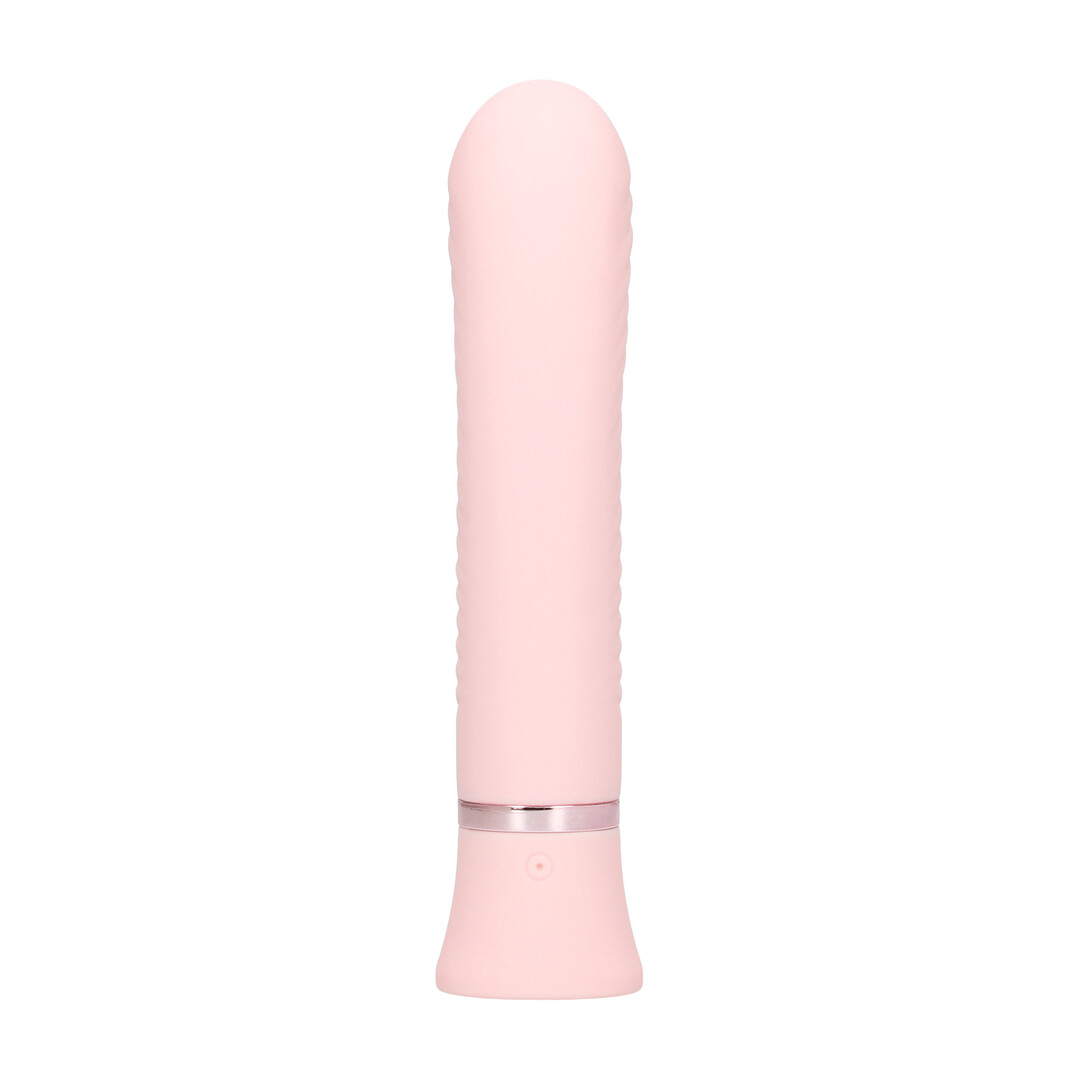 Loveline by shots Divine - Geribbelde G-spot Vibe - Roze (8714273058461)