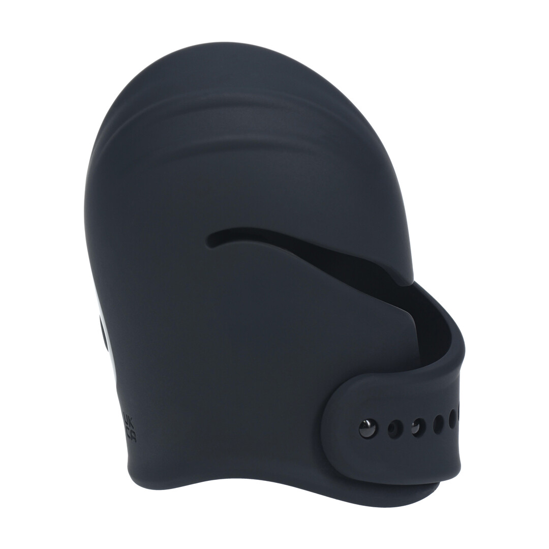 Levelz by shots Verstelbare Vibrerende Siliconen Penis Hoofd Stimulator - Zwart (8714273067579)