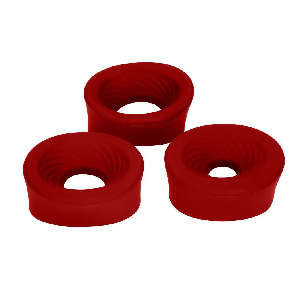 Pumped by shots CyberPulse - Automatische Waterdichte Penis Pomp - Metallic Rood (8714273059550)