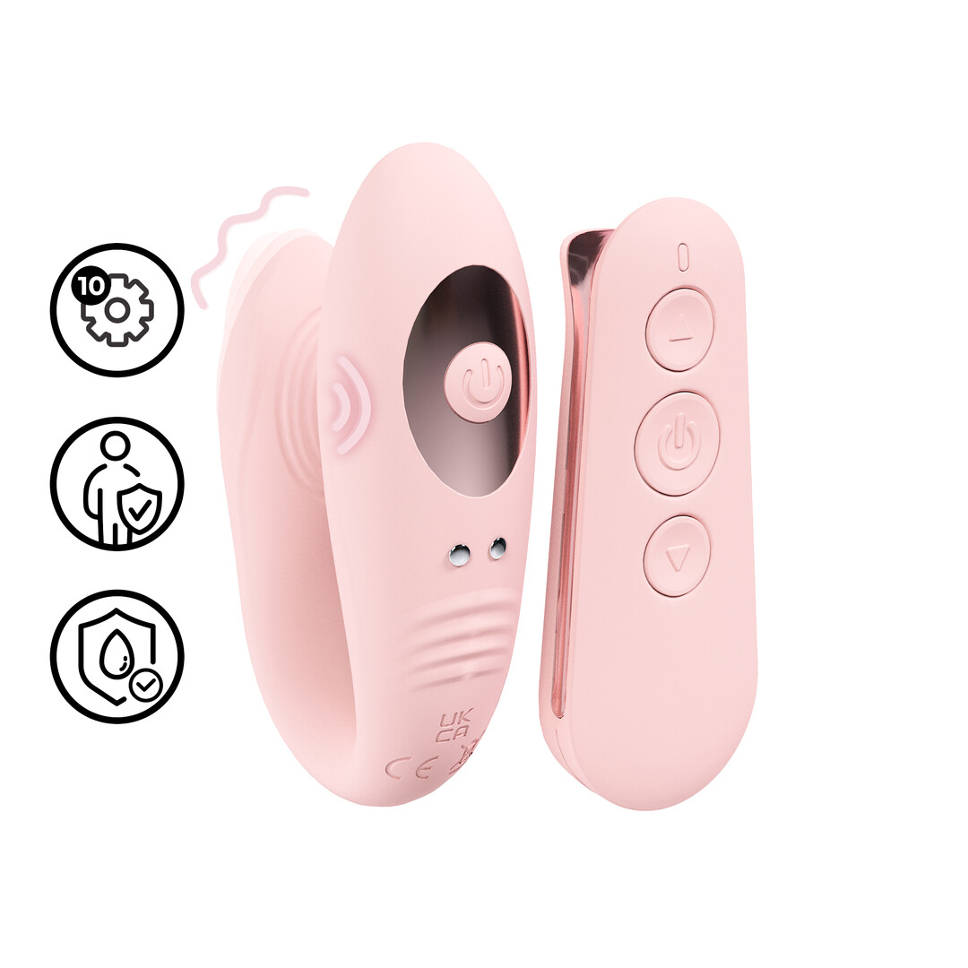 Loveline by shots Charme - Afstandsbediening Dubbele Motor Vibe - Roze (8714273058546)