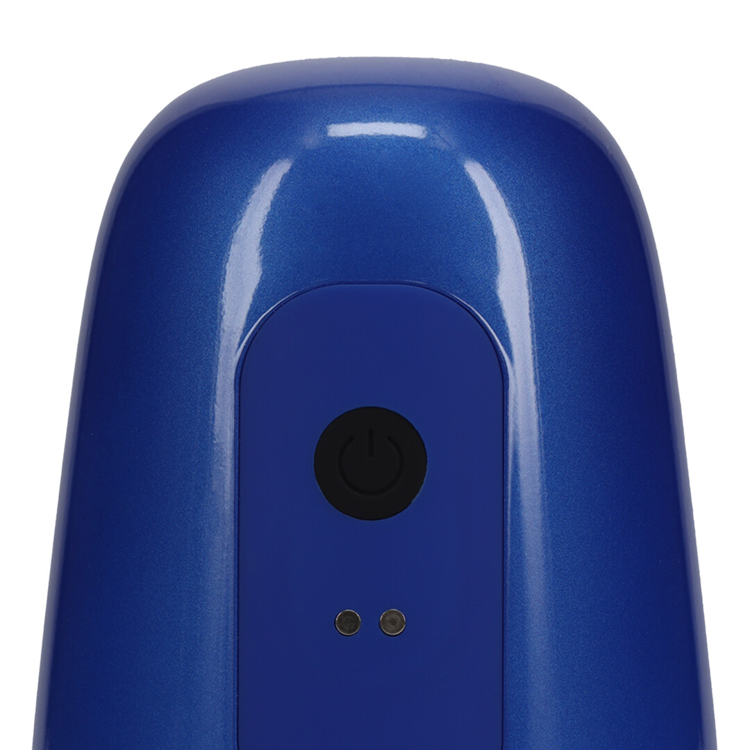 Pumped by shots Pulsar - Negative Pressure Suction and Vibration Masturbator Pump - Metallic Blue (8714273061478)