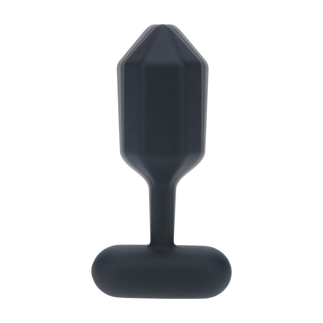 Levelz by shots Hexagonale Vibrerende Siliconen Anale Plug - L - Zwart (8714273067517)