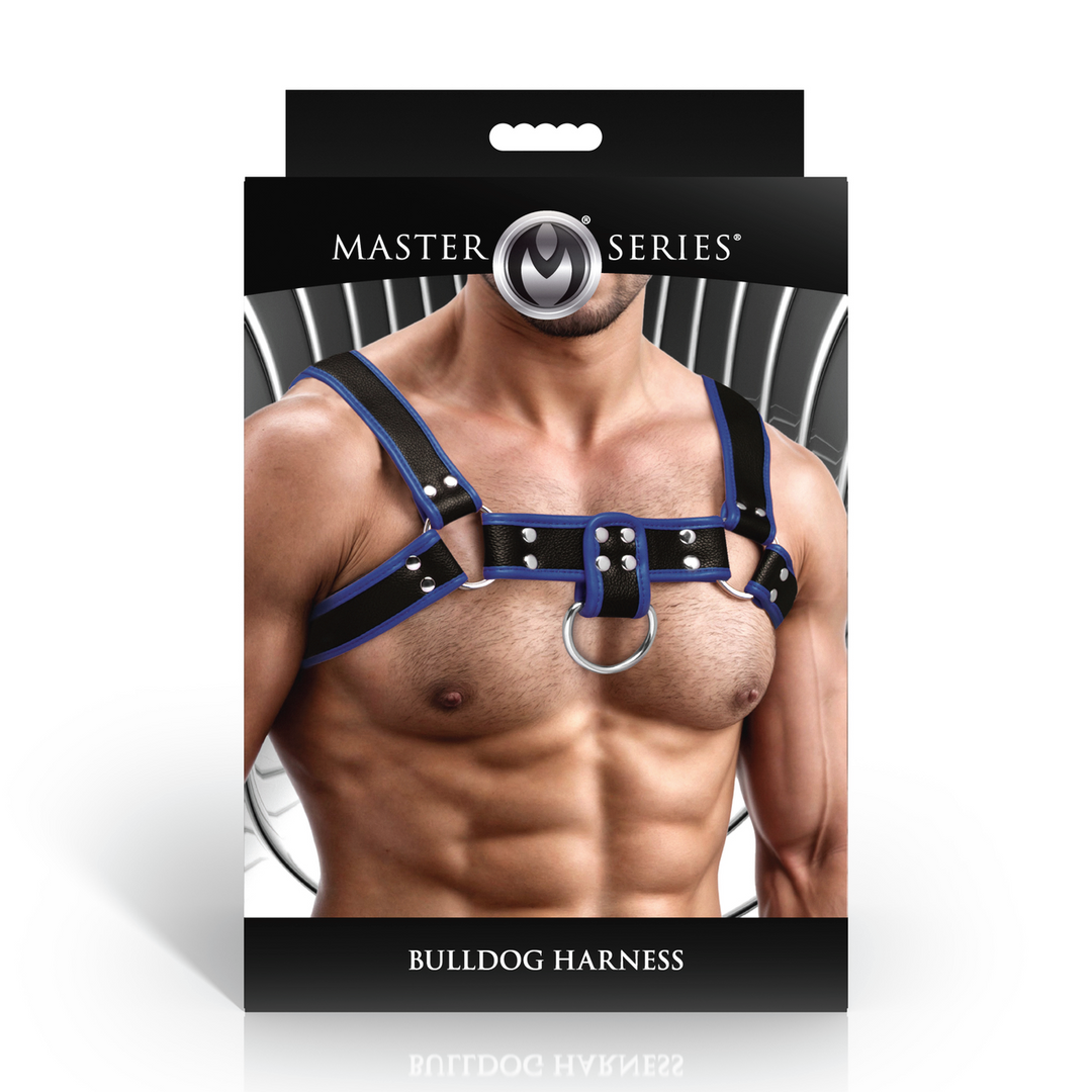 Xr brands Bulldog Harnas - Blauw (848518058836)