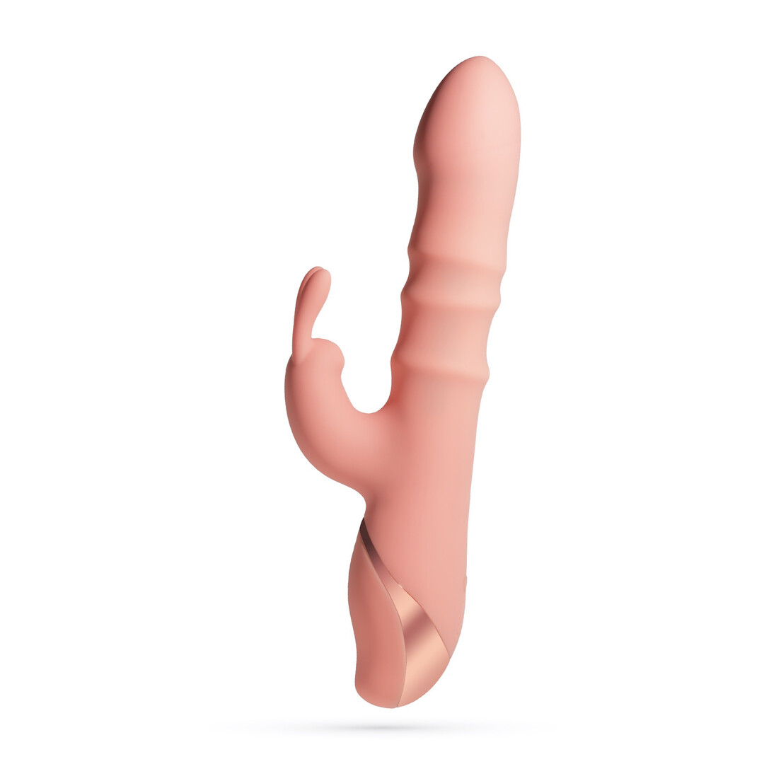 Crushious Ringlord - Ring Rabbit Vibrator - Roze (7403254160743)