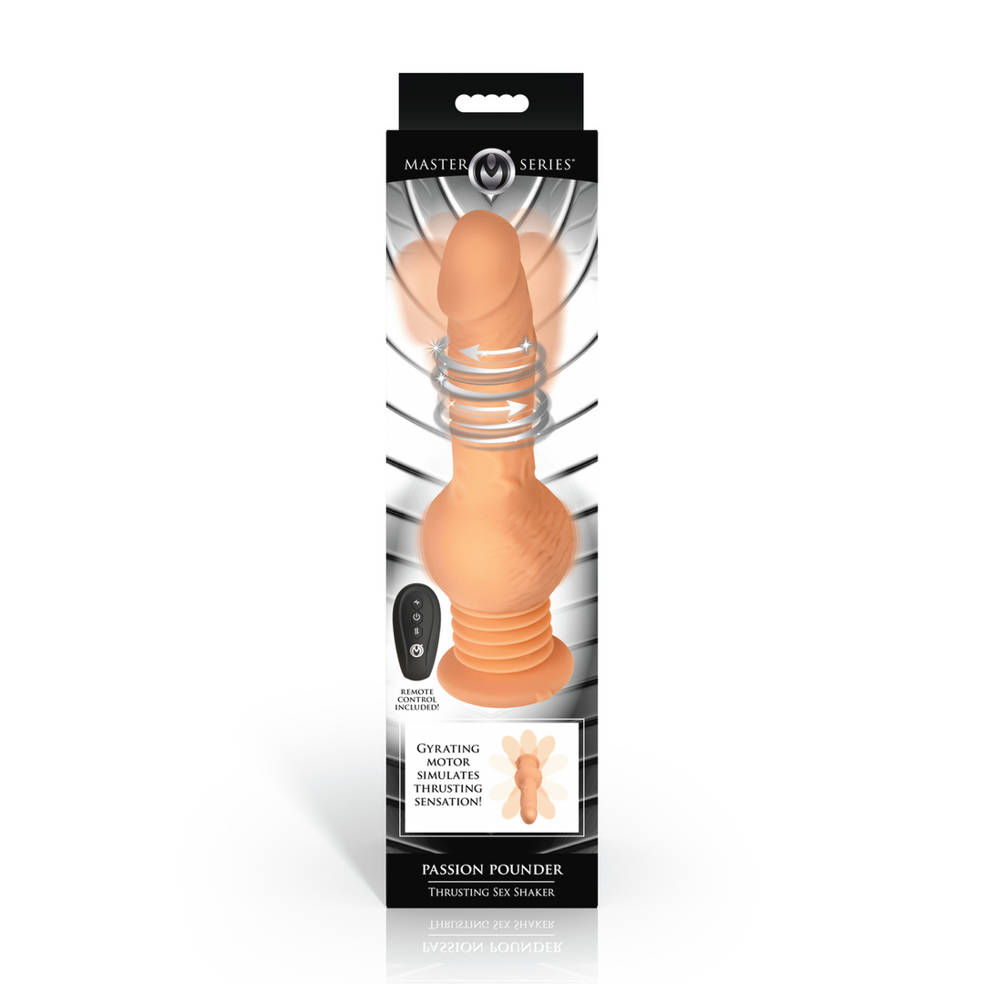 Xr brands Passion Pounder - Duwende Seks Shaker met Afstandsbediening (848518057006)