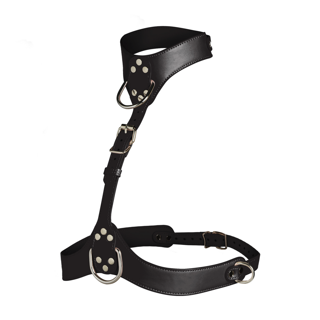 Xr brands Vixen - Vrouwelijke Borstharnas - Zwart (848518058355)