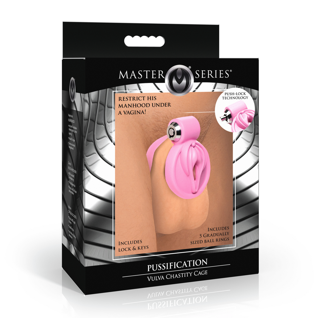 Xr brands Pussification - Vulva Kaste - Roze (848518056641)