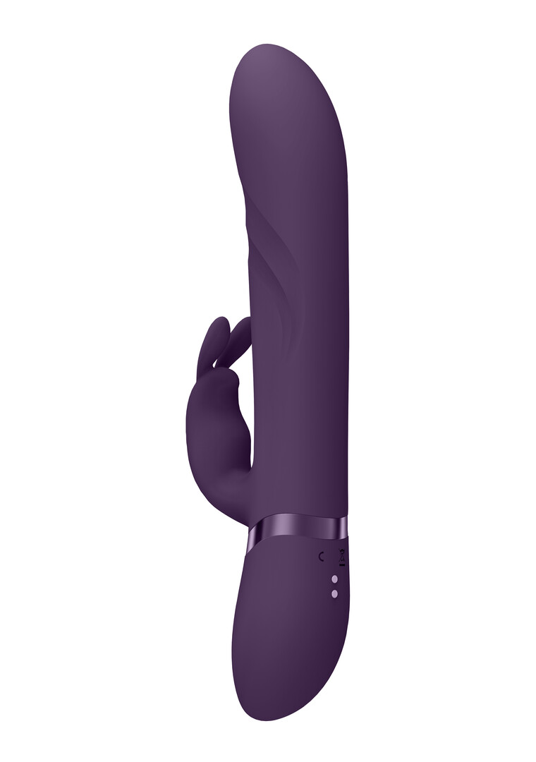 Vive by shots Nari - Vibrerende en Draaiende Parels, G-Spot Rabbit - Paars (8714273537935)