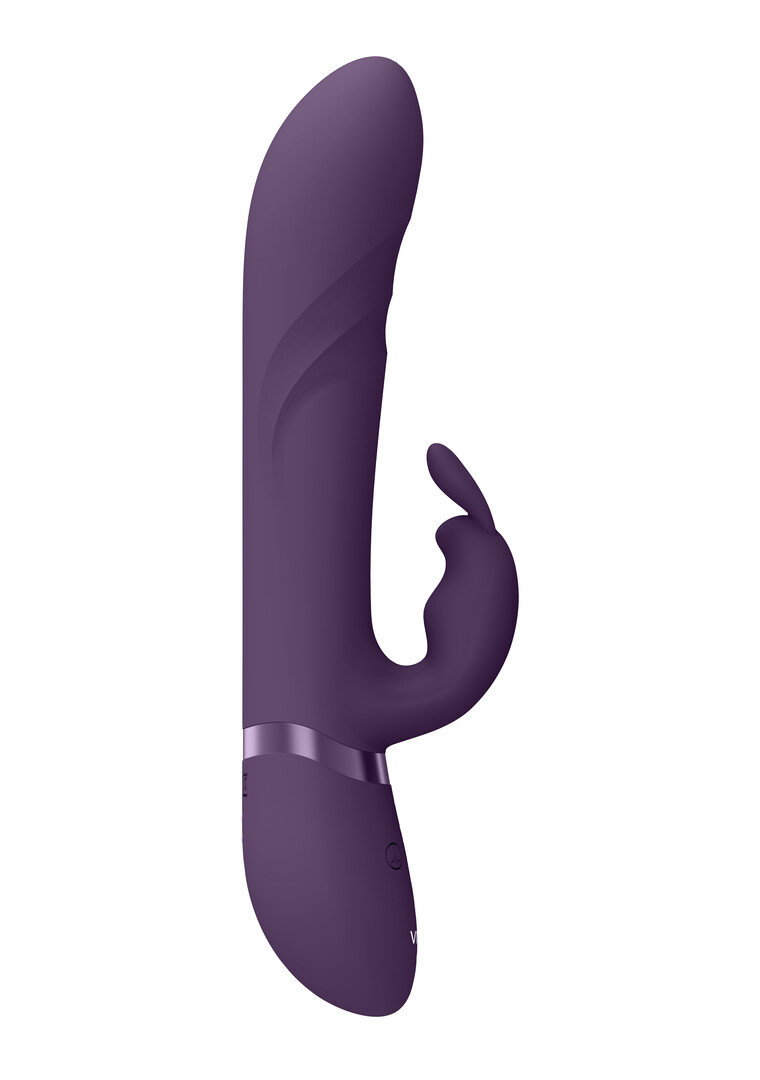 Vive by shots Nari - Vibrerende en Draaiende Parels, G-Spot Rabbit - Paars (8714273537935)