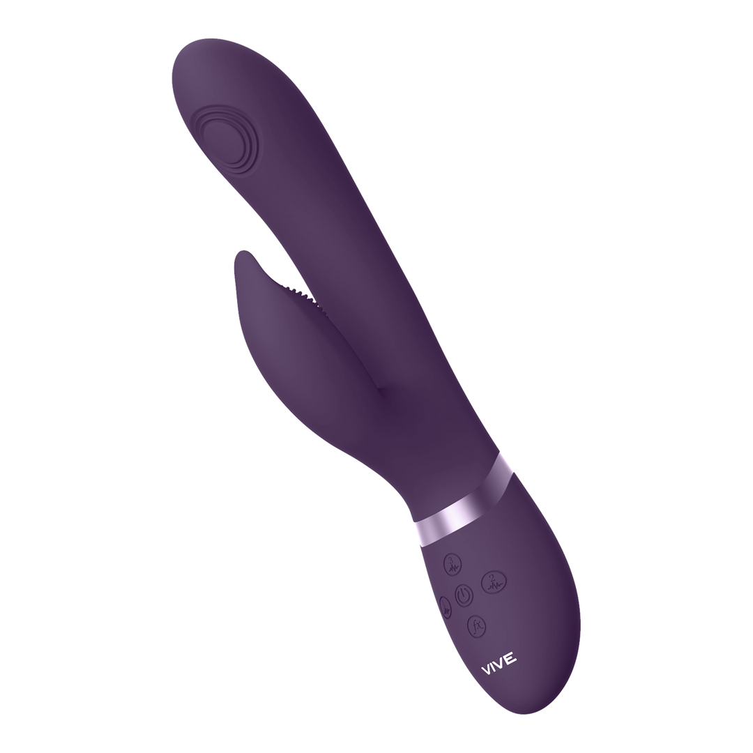 Vive by shots Aimi - Pulse Wave Vibrerende G-Spot Rabbit - Paars (7423522537558)