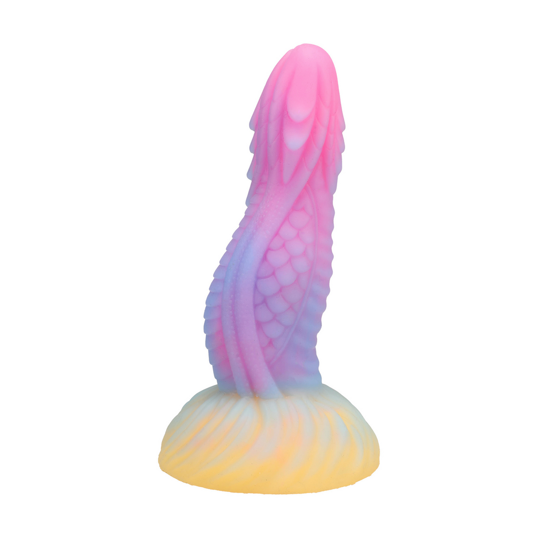 Doc johnson Fantasy Fuckers - Draak Tongue - Glow in the Dark - Multicolor (782421100544)