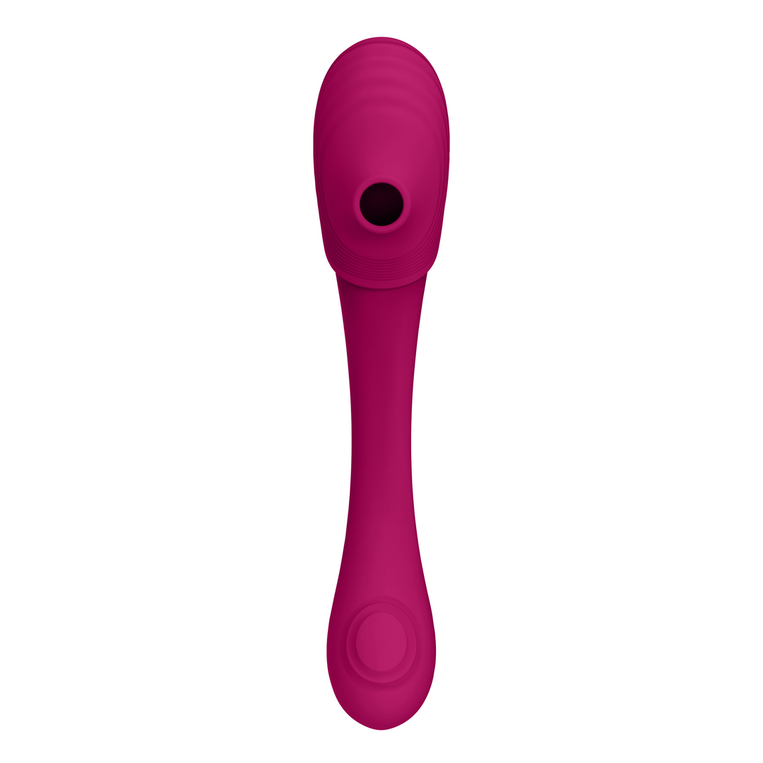 Vive by shots Mirai - Dubbelzijdige Pulse Wave Air Wave Buigbare Vibrator (8714273537942)
