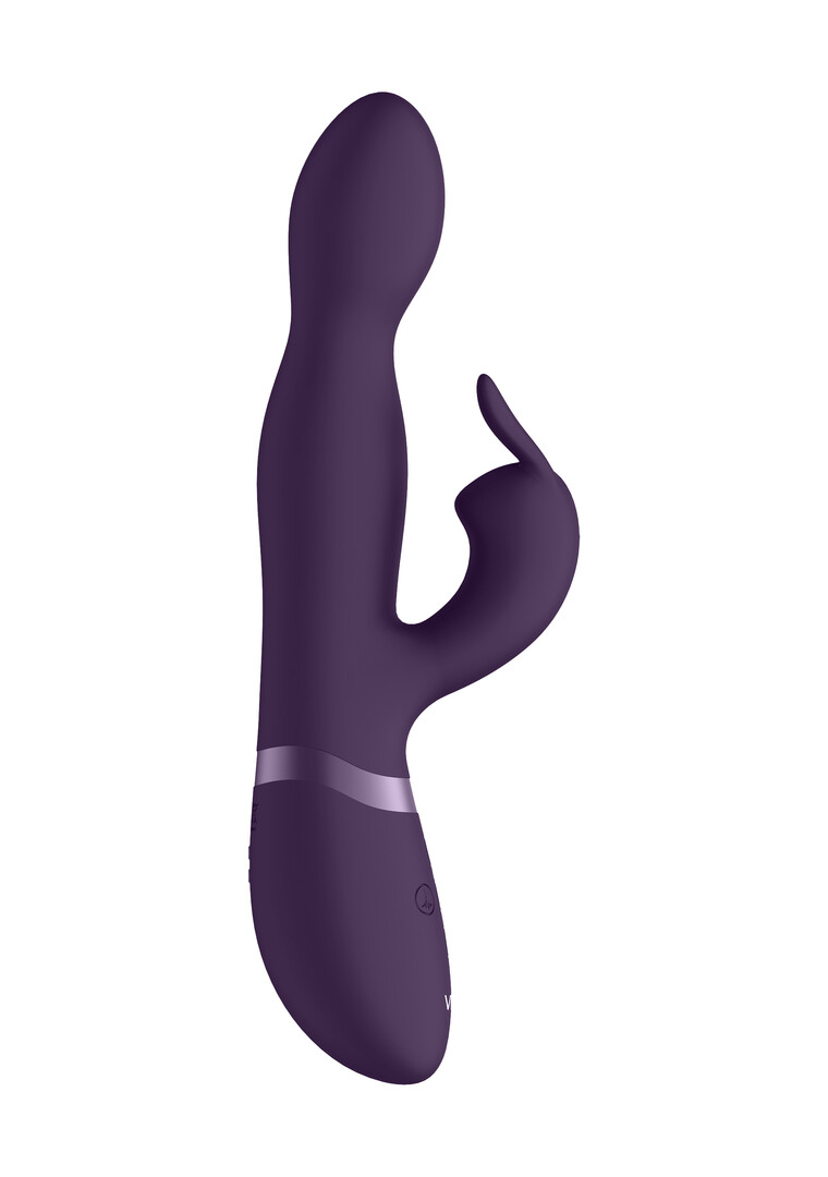 Vive by shots Niva - Draaibare Konijnen Vibrator - Paars (8714273521309)