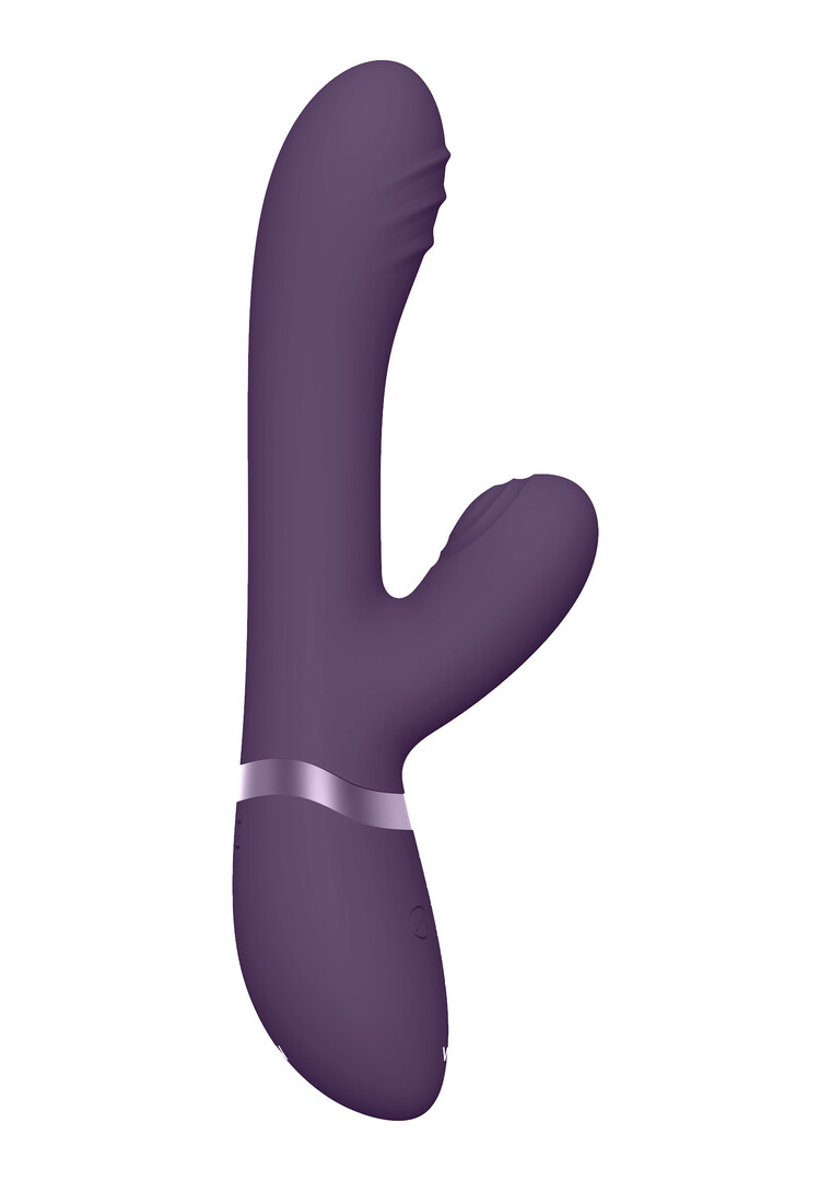 Vive by shots Tani - Finger Motion met Pulse-Wave Vibrator - Paars (7423522539590)
