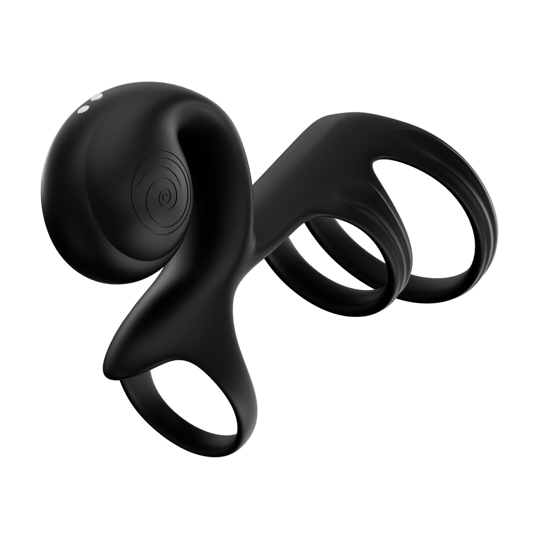 Snail vibe JOVI ARC - Slakken Trouwring - Noir Haze (8721325867216)