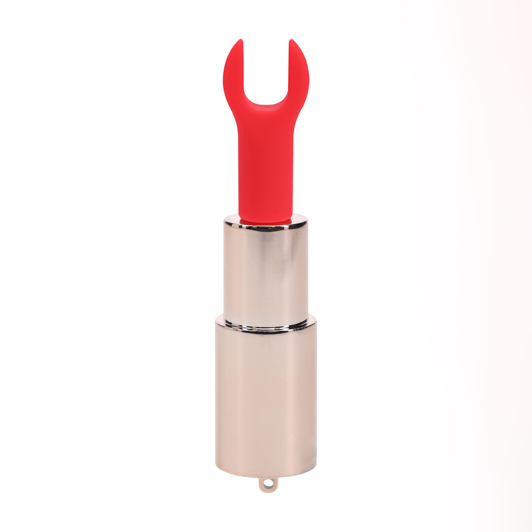 Loveline by shots Candy - Lipstick Vibrator with 4 Attachments - Pink (8714273070012)