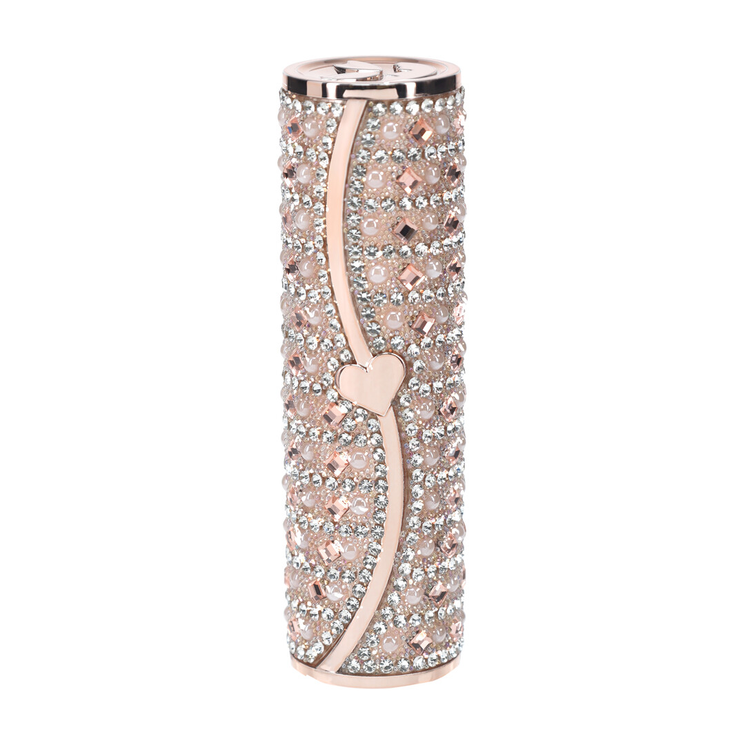 Loveline by shots Tiffany - Lipstick Vibrator with 4 Attachments - Pink (8714273069986)