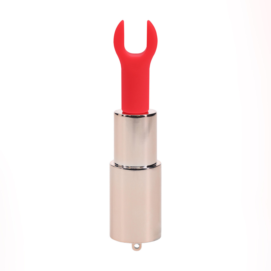 Loveline by shots Diamond - Lipstick Vibrator with 4 Attachments - Iridescent (8714273070029)