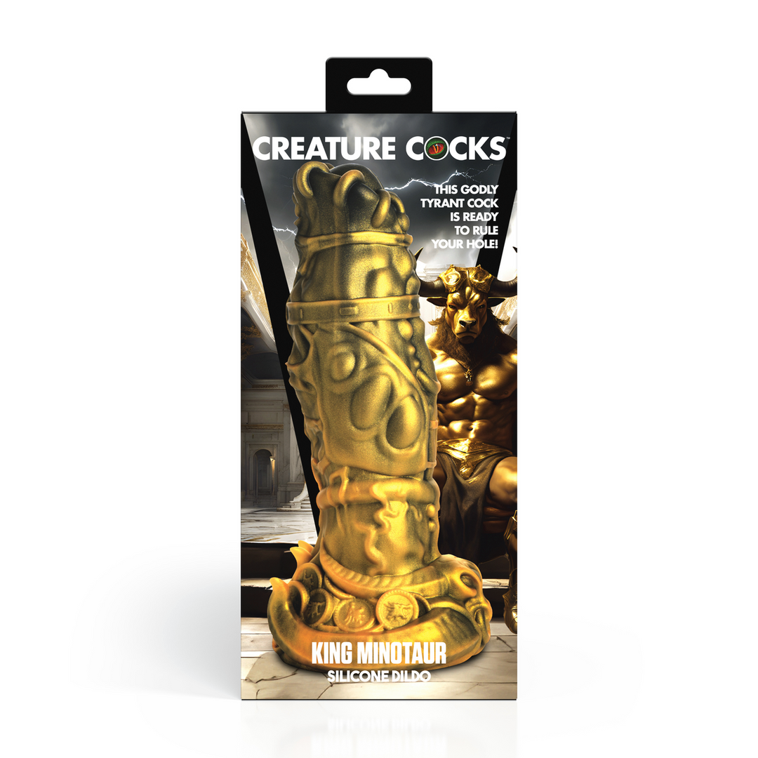 Xr brands King Minotaur - Siliconen Dildo - Goud (848518056399)