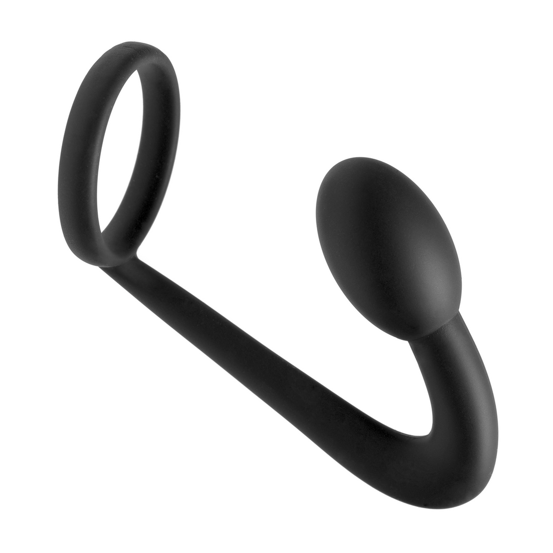 Xr brands Explorer - Siliconen Cockring en Prostaatplug (848518018878)