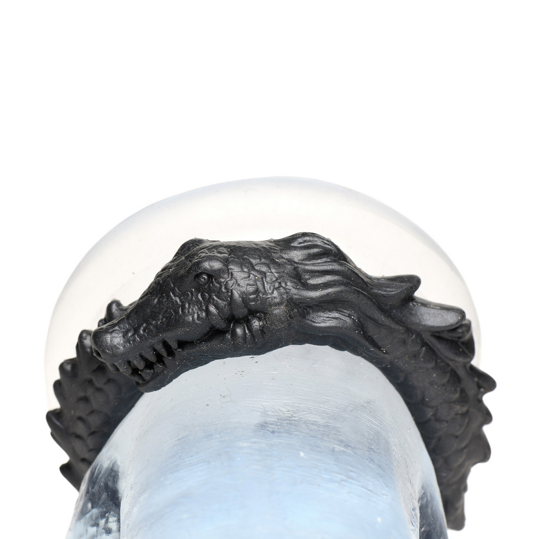 Xr brands Zwarte Caiman - Silicone Cockring - Zwart (848518053312)