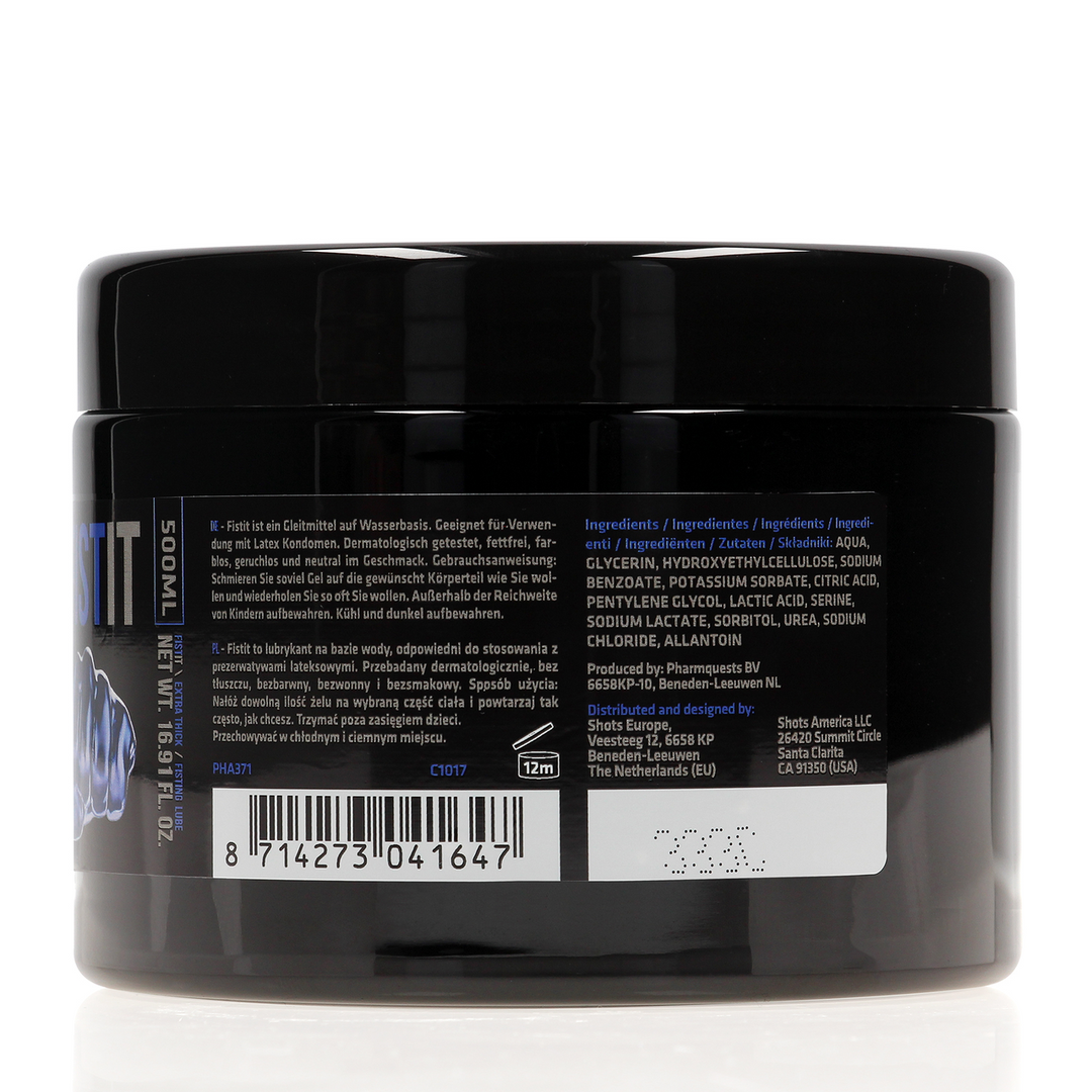 Fist it by shots Extra Dikke Lubricant - 17 fl oz / 500 ml (8714273041647)