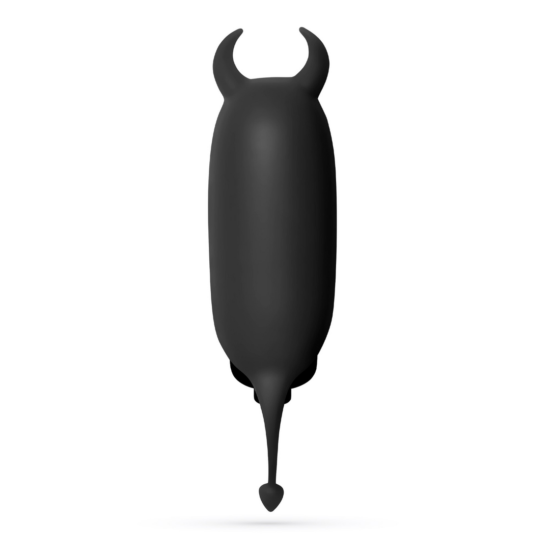 Crushious O-Pet Devil - Vibrerende Bullet - Zwart (7403254159730)