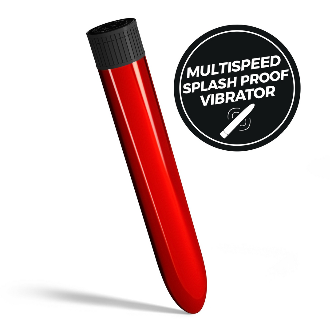 Crushious Classic Vibe - Classic Vibrator - Rood (7403254158764)