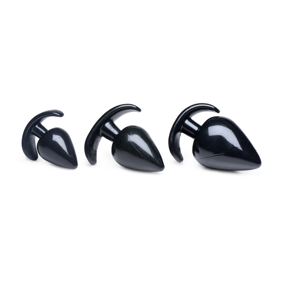 Xr brands Triple Spades - 3 Delige Anale Plug Set (848518036117)