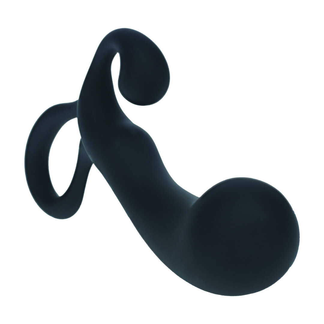 Levelz by shots Lamp met Lussen Silicoon Prostaat Massager - M - Zwart (8714273066435)