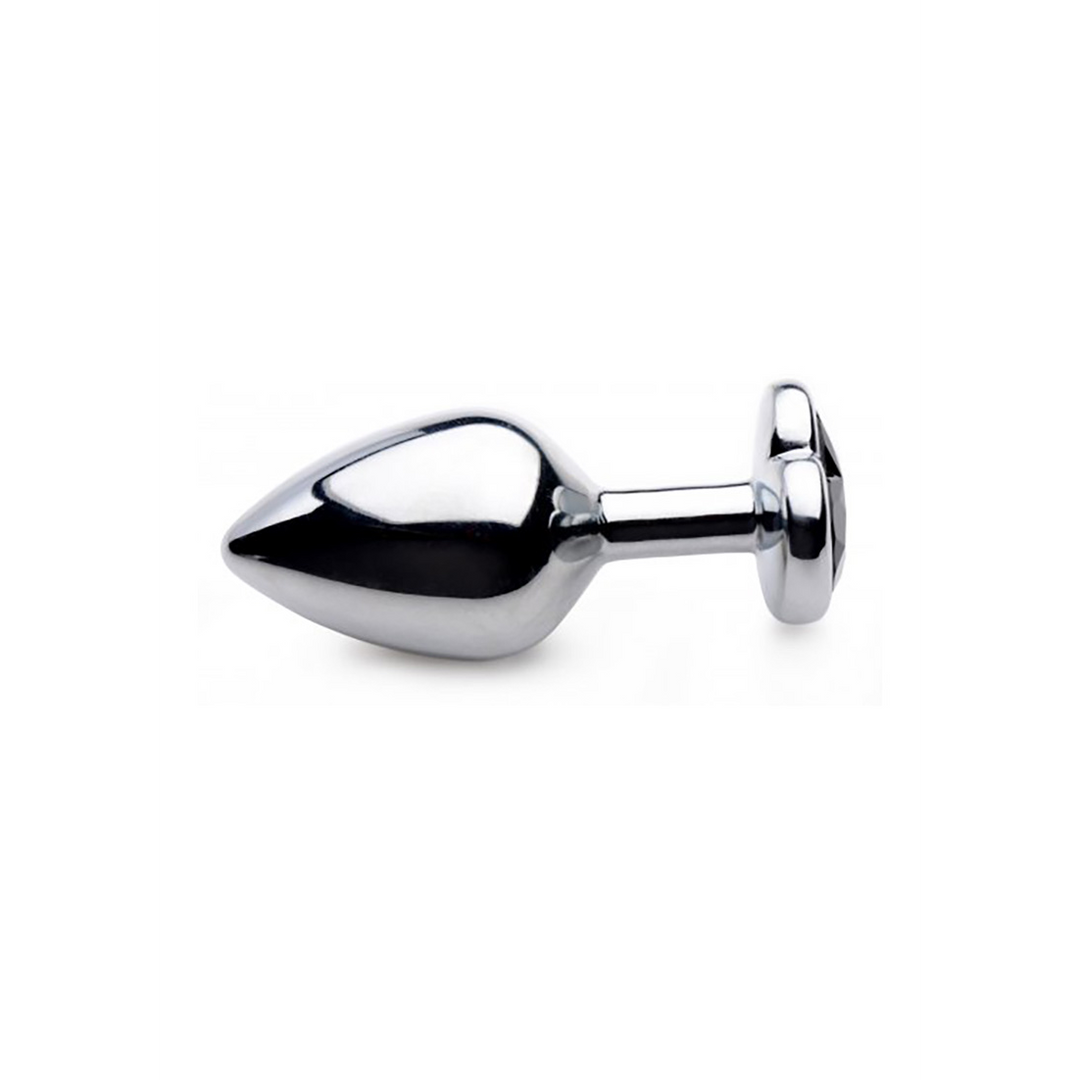 Xr brands Zwarte Hart - Butt Plug - Medium (848518037961)