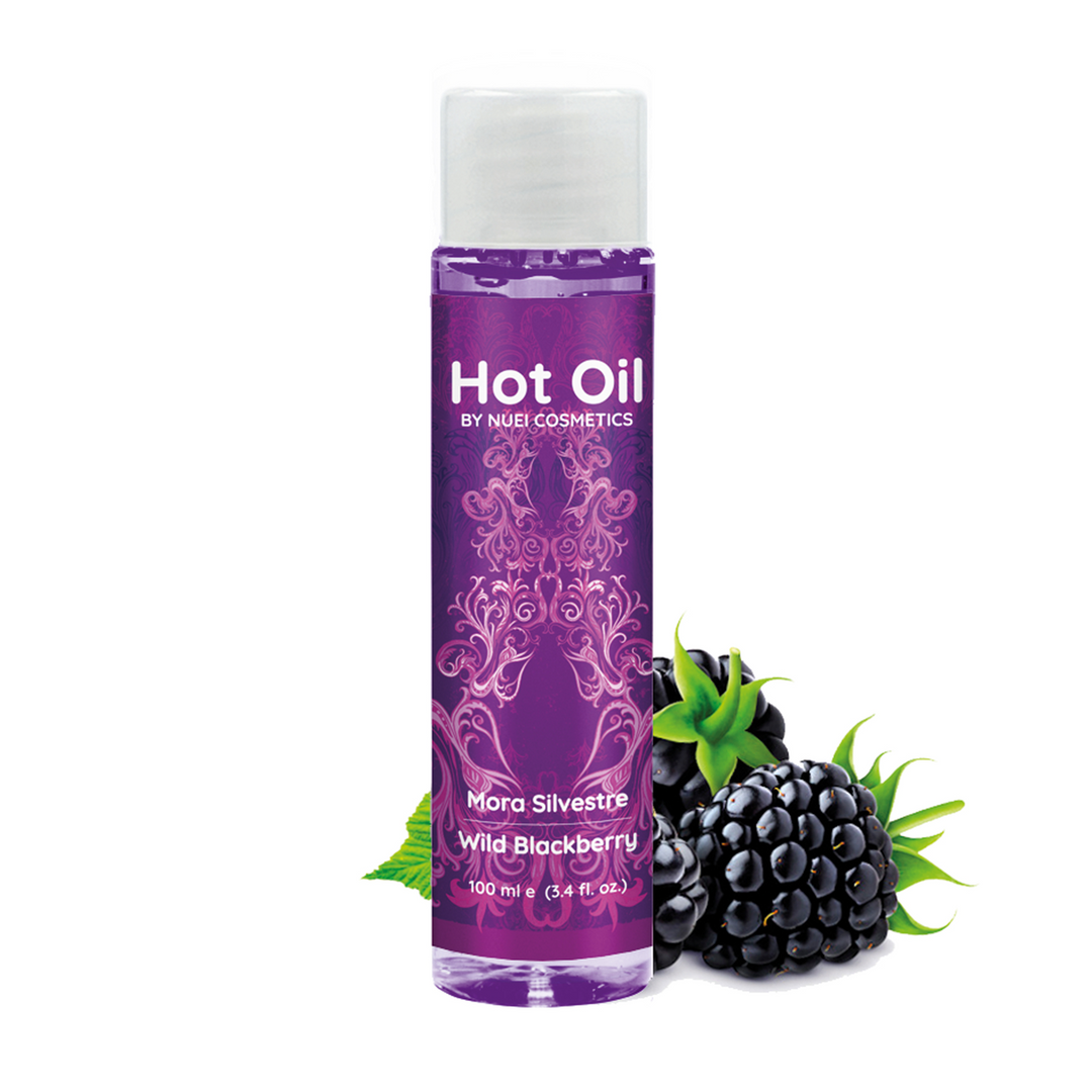 Nuei Verwarmende Massagegel - Wilde Braambes - 3 fl oz / 100 ml (8414606513512)