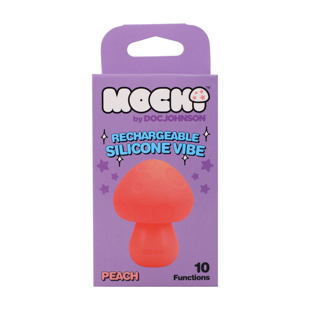 Doc johnson Paddenstoel Vibe - Oplaadbare Siliconen Vibrator - Perzik (782421099596)