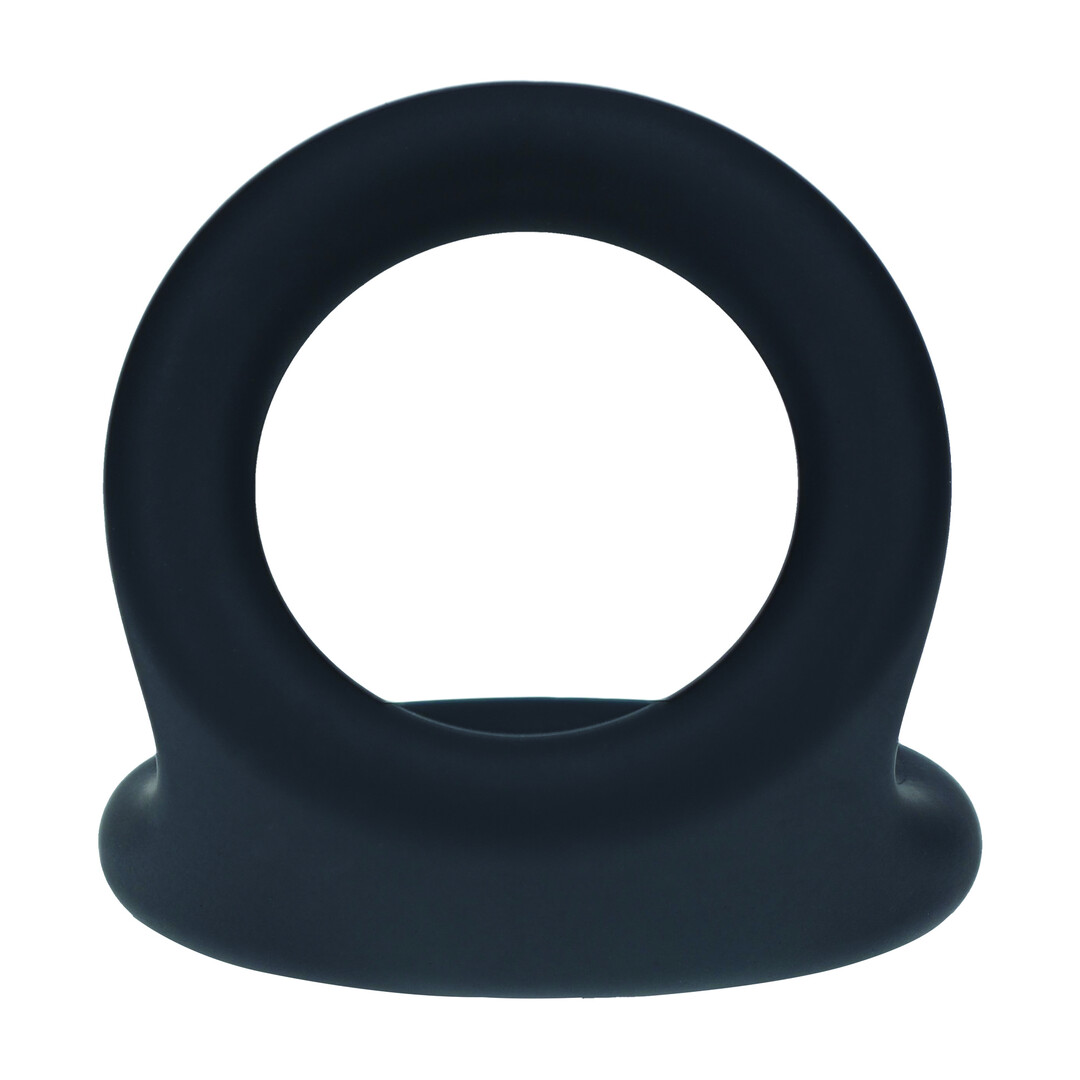 Levelz by shots Double O Siliconen Cockring - L - Zwart (8714273063427)