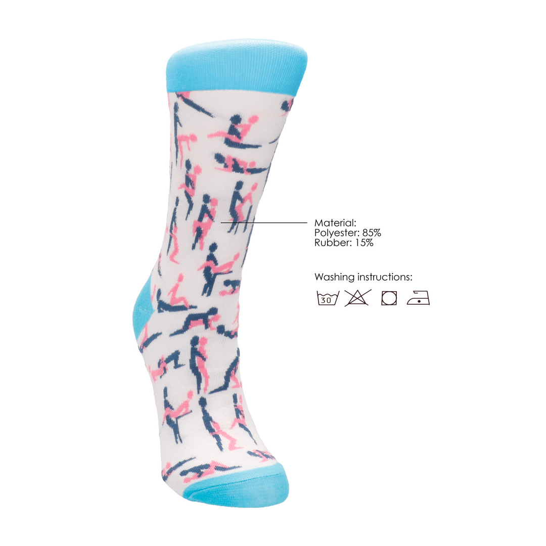 Sexy socks by shots Sutra Sokken - US Maat 8-12 / EU Maat 42-46 (8714273929686)