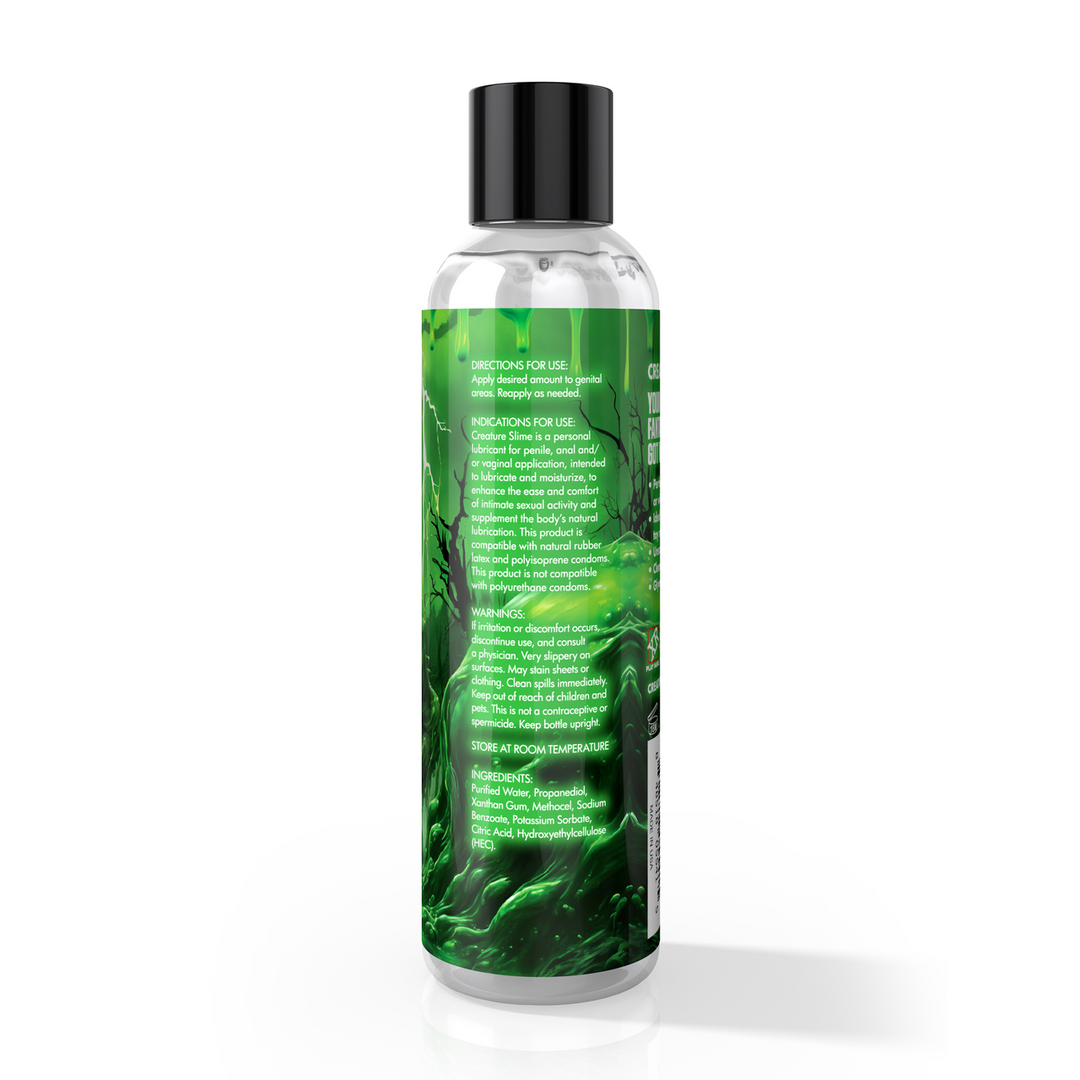 Xr brands Creature Slime - Waterbased Lubricant - 8 fl oz / 236 ml (848518055415)