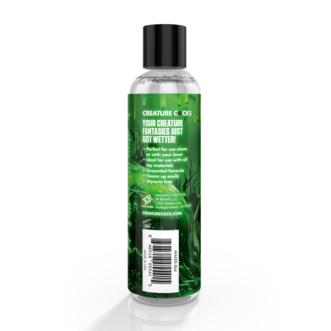 Xr brands Creature Slime - Waterbased Lubricant - 8 fl oz / 236 ml (848518055415)