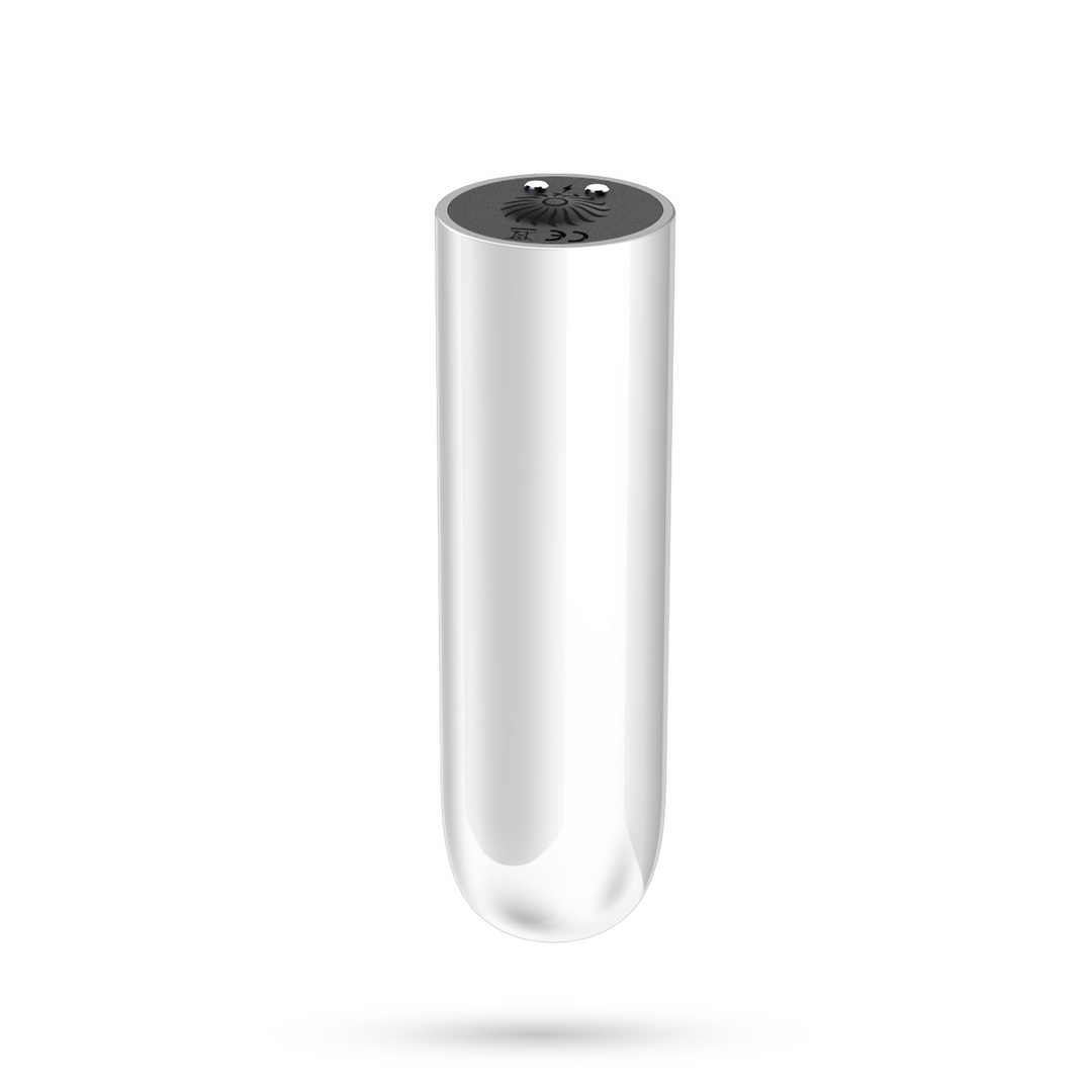 Crushious Quackers - USB Oplaadbare Vibrerende Bullet - Wit (7403254156531)