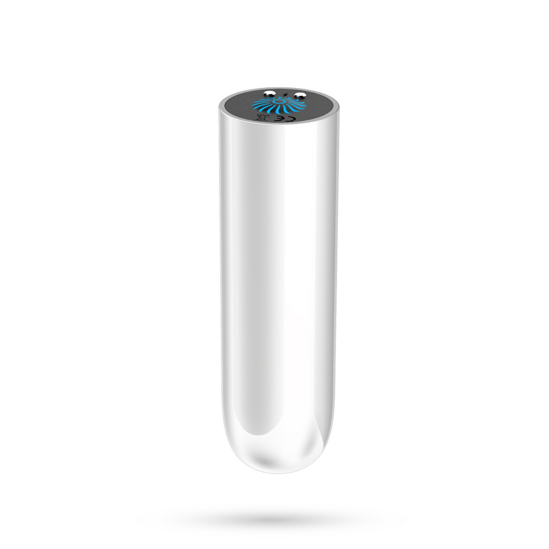 Crushious Quackers - USB Oplaadbare Vibrerende Bullet - Wit (7403254156531)