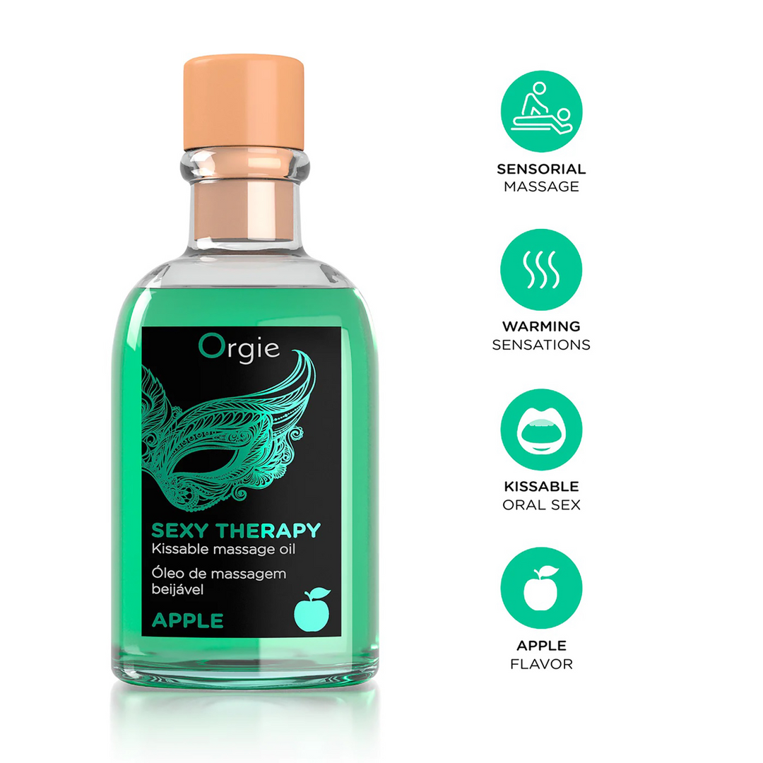 Orgie Lips - Massage Kit - 3 fl oz / 100 ml (5600298351300)
