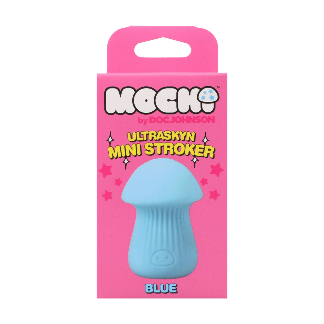 Doc johnson Paddenstoel Stroker - ULTRASKYN Mini Stroker - Blauw (782421099657)