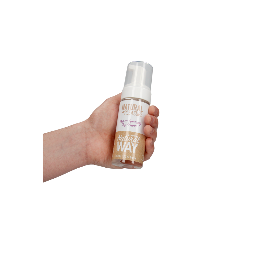 Natural pleasure by shots Vegan Schuimende Speelgoedreiniger - 4,7 fl oz / 140 ml (8714273937308)