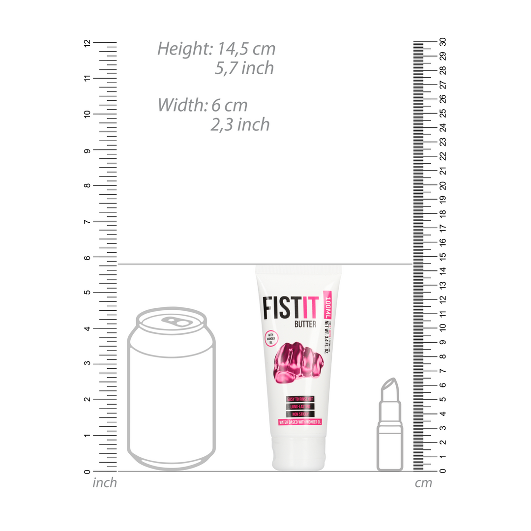 Fist it by shots Waterbased Sliding Butter - 100 ml (7423522570531)