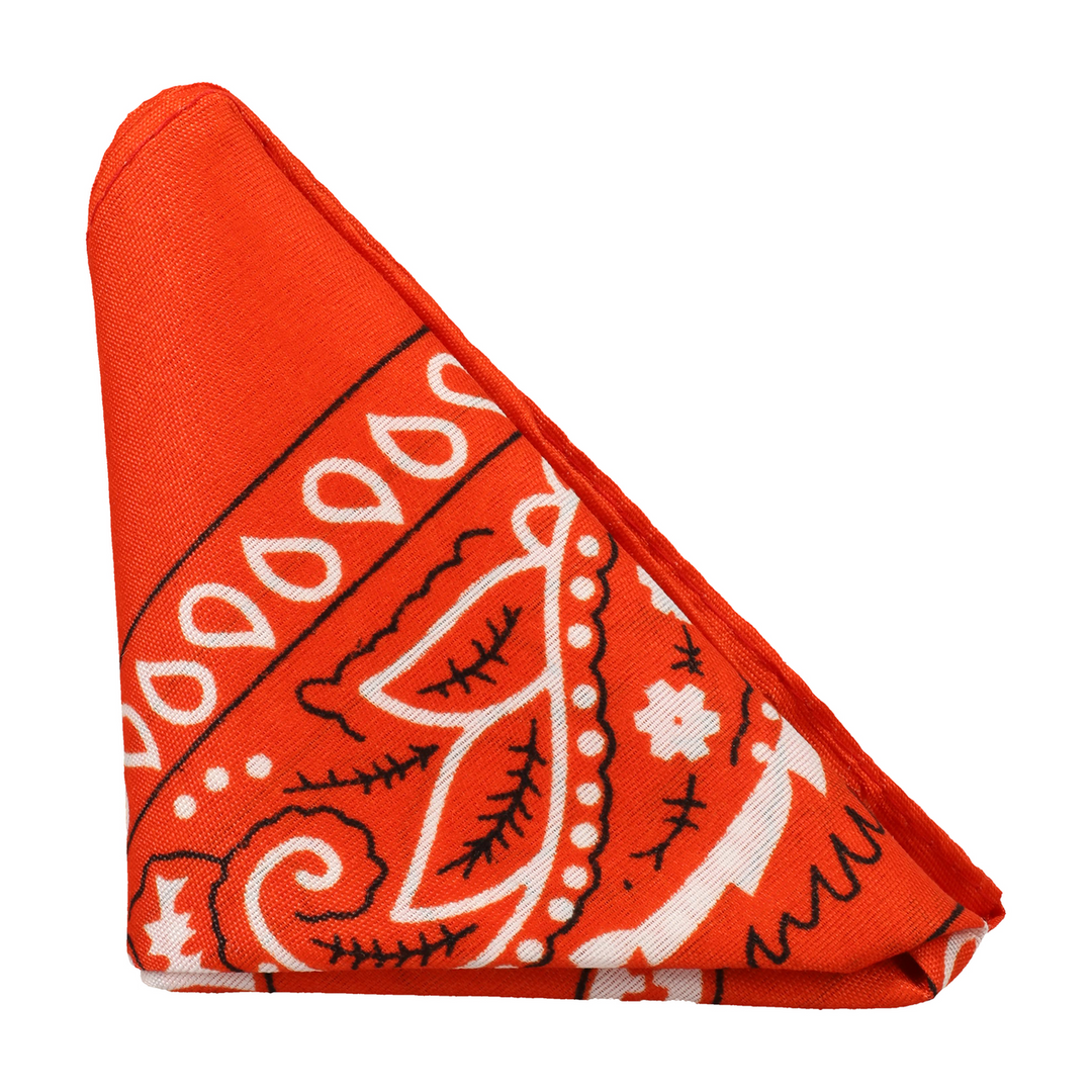 Doc johnson The Code - Siliconen Cockring met Bandana - Oranje (782421098285)