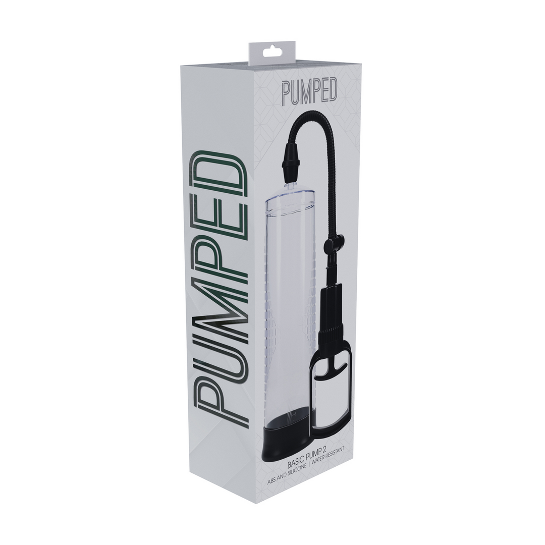 Pumped by shots Basic Pump 2 - Waterdicht - Transparant (8714273057952)