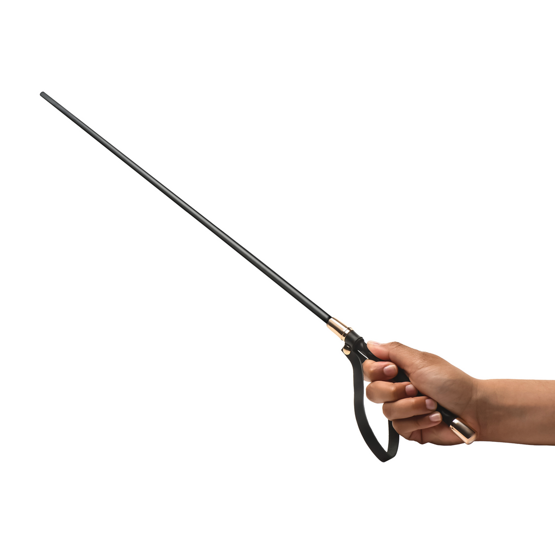 Xr brands Sinful - Impact Cane - Zwart/Goud (848518057358)
