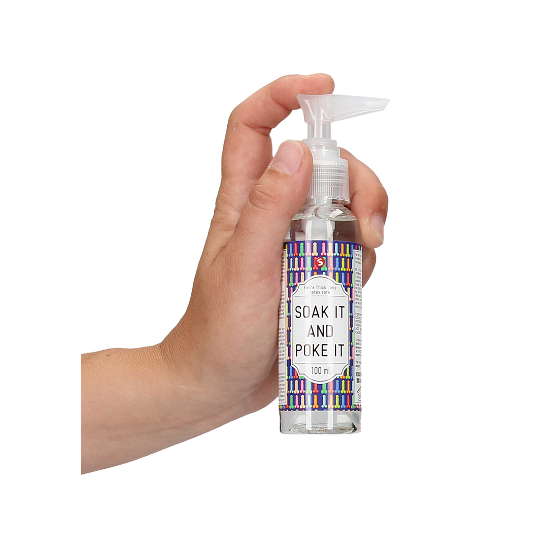 S-line by shots Soak It And Poke It - Extra Dikke Glijmiddel - 3 fl oz / 100 ml (7423522520536)